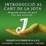 Taller d’introducció al cant de la jota