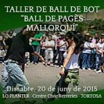 20 de juny – Taller de ball de Bot – “Ball de pagès mallorquí” – Jota, bolero i fandango