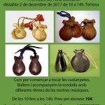 2 de desembre – Taller d’iniciació al toc de les castanyetes