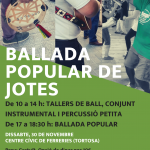 30 de novembre – Ballada popular de Jotes a la VII Fira de Tardor de Sant Eloi