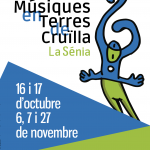 17 d’octubre – Festival Músiques en Terres de Cruïlla de La Sénia