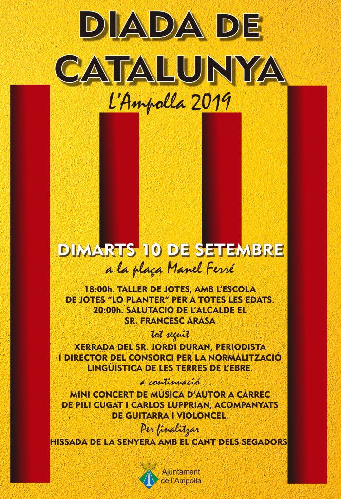Diada Catalunya L'Ampolla 2019
